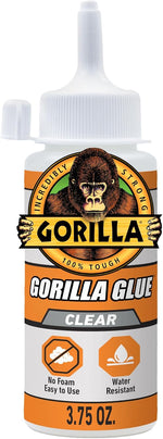 Gorilla Clear Glue, All Purpose, 1.75 oz Bottle | Water Resistant Formula, Bonds Wood, Stone, Metal, Ceramic, and Foam, Ideal for Indoor and Outdoor Use - Image 14