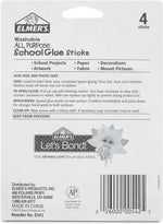Elmer's school glue sticks set ready for craft use