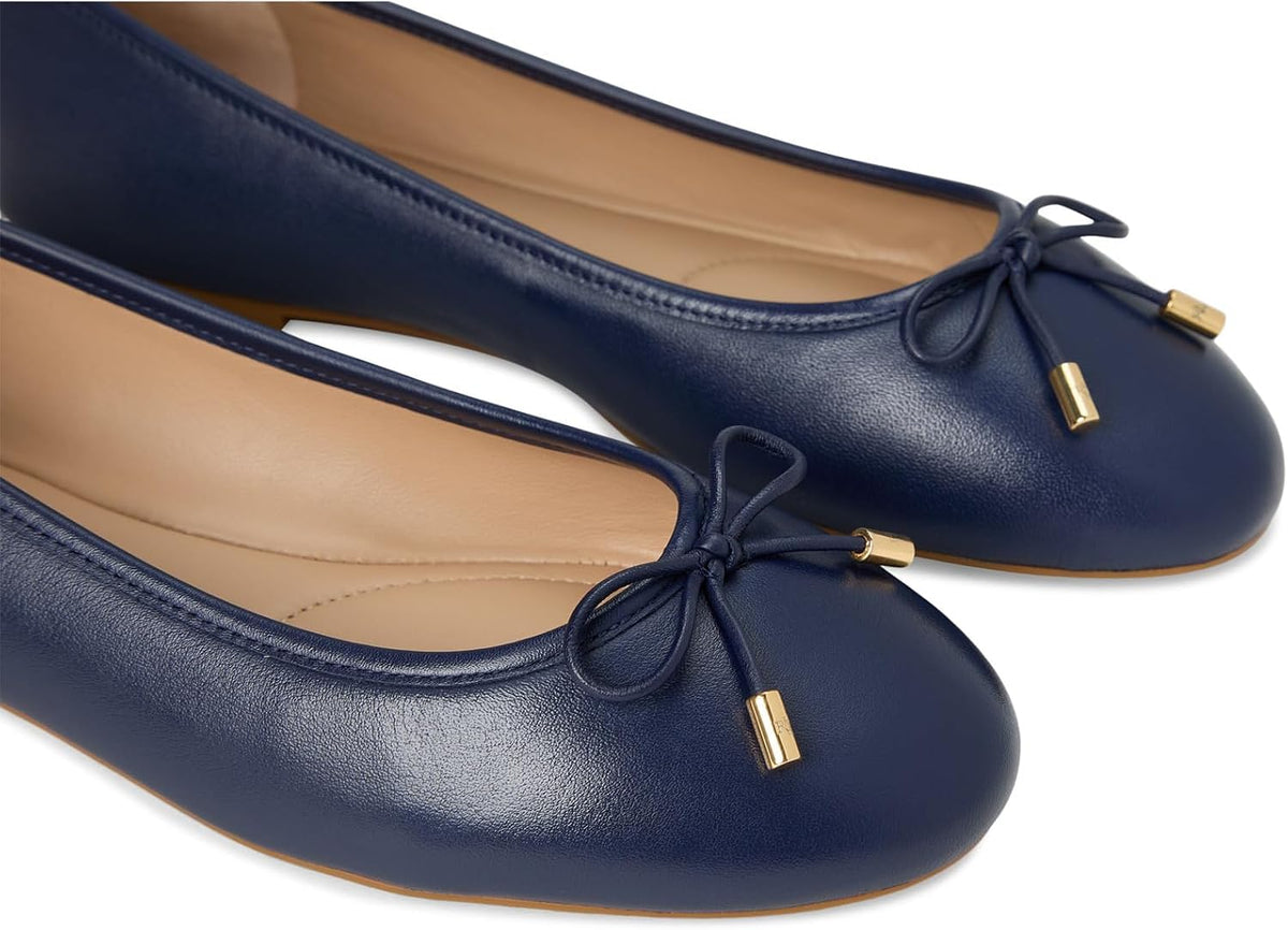 Lauren Ralph Lauren Jayna Nappa Leather Flat sole view