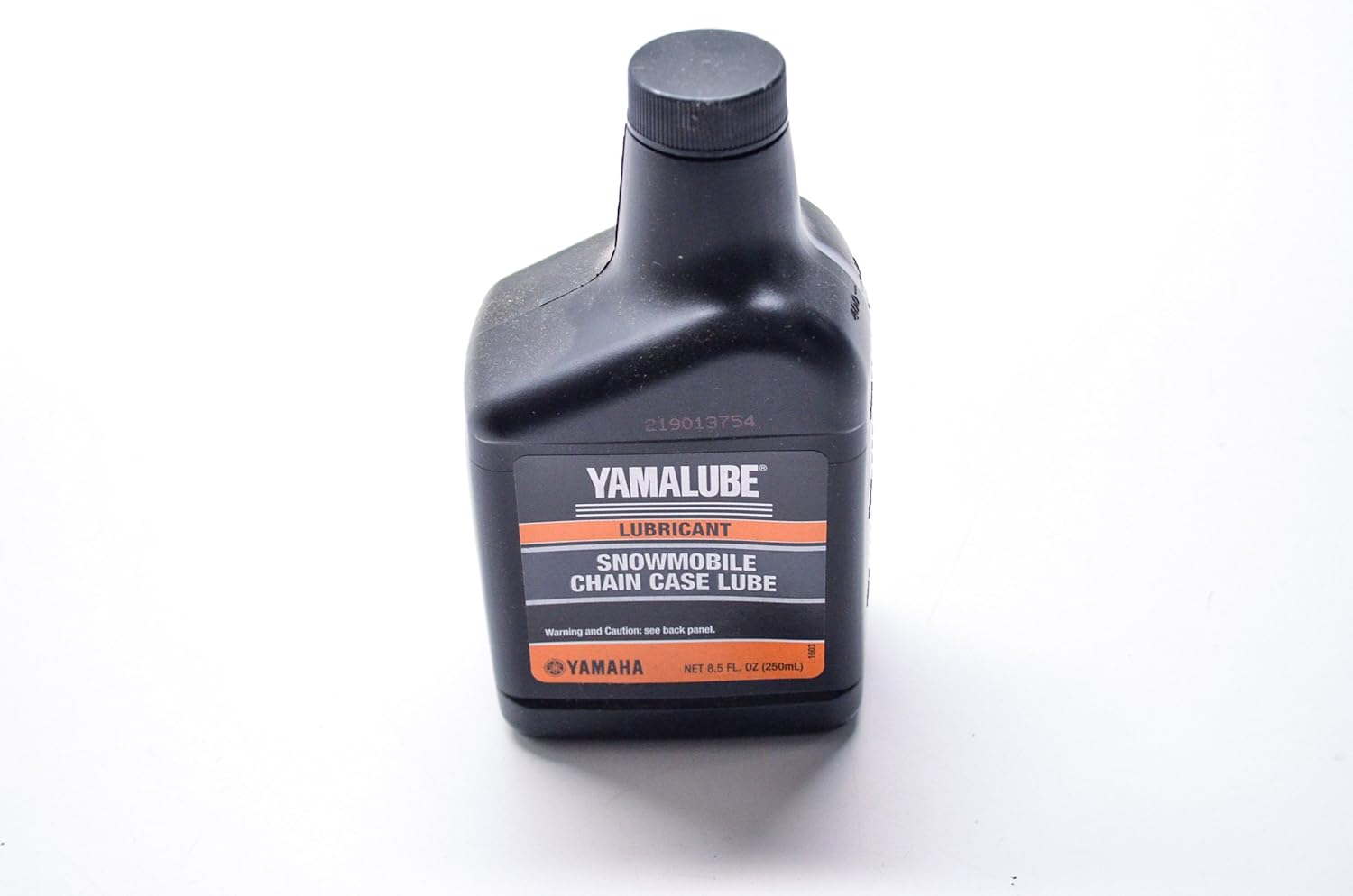 Yamaha Motor Yamalube Snowmobile Chain Case Lube bottle front view
