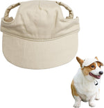 Rear view of wyewog cat and dog sunbonnet