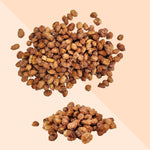 Premium imported American sweet and salty peanut snack bowl presentation.