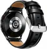 Compatible Samsung Galaxy Watch Ultra 2 1 Bands 47mm Men Women, No Gaps Genuine Leather Replacement strap with Stainless Steel Buckle for Galaxy Watch Ultra Smartwatch Brown - Image 13