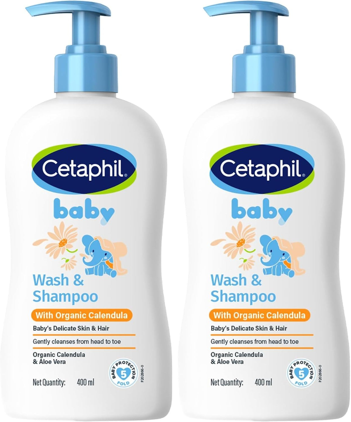 Cetaphil Baby Wash & Shampoowith Organic Calendula,Tear Free, Paraben, Colorant and Mineral Oil Free, 13.5 Fl. Oz (Packaging May Vary) - Image 10