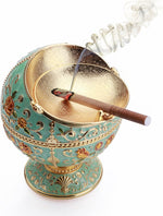 K Cool decorative ashtray side view highlighting pedestal base