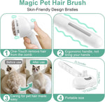 Viphope pet steam brush with USB charging cable