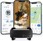 Tractive Smart Dog GPS Tracker black front view