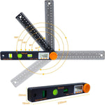 Rainyb digital angle finder highlighting bubble level indicators