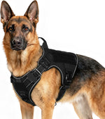 rabbitgoo Tactical Dog Harness for Small, Heavy Duty Military No Pull Vest | Sturdy Metal Buckles, 5 Adjustments, Molle System, Powerful Pullers for Training, Hunting, Outdoor, Grey, Small - Image 14