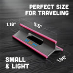 Steepy ergonomic computer stand showing angle adjustment