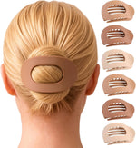 Bloomora packaging and complete set of six neutral hair clips