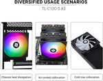 Thermalright CPU fan S-FDB bearing detail view