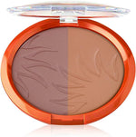 Milani XL All-Over Bronzer Fake Tan front view dual finish compact powder