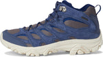 Merrell men's moab 3 mid waterproof hiking boots ankle collar detail