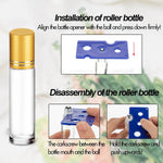 HTHOOOOME essential oil roller bottle set packaging and components