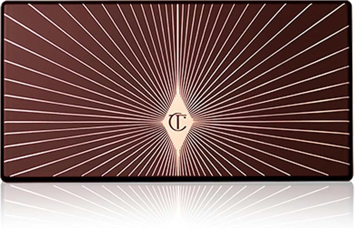 Charlotte Tilbury Super Nudes palette in professional makeup setting