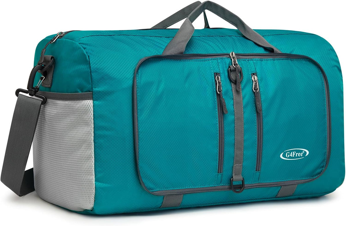 G4Free 40L/65L Foldable Travel Duffle Bag Packable Weekender Bag | Water Resistant Nylon, Carry On Size Duffel, for Travel or Overnight Weekender Trip, for Gym or Sports, for Men Women - Image 14