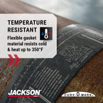 Jackson Safety tool showing printed inch scales