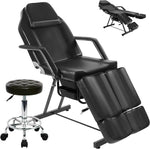 KIIUMI tattoo chair split legs design front view for professional studio setup