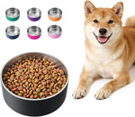 Dog Bowl,Stainless Stee Dog Water Bowl and Food Bowl,40 oz Blue | Stainless Steel Dog Bowls for Small Medium Sized Dogs Non Slip,Insulated Dog Bowl,Pet Bowl for Food and Water,Rustproof - Image 10