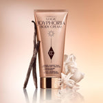 Firming and hydrating body lotion with vanilla and warm floral scent.