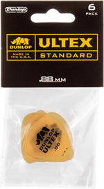 Jim Dunlop guitar picks 72-pack refill bag layout view.