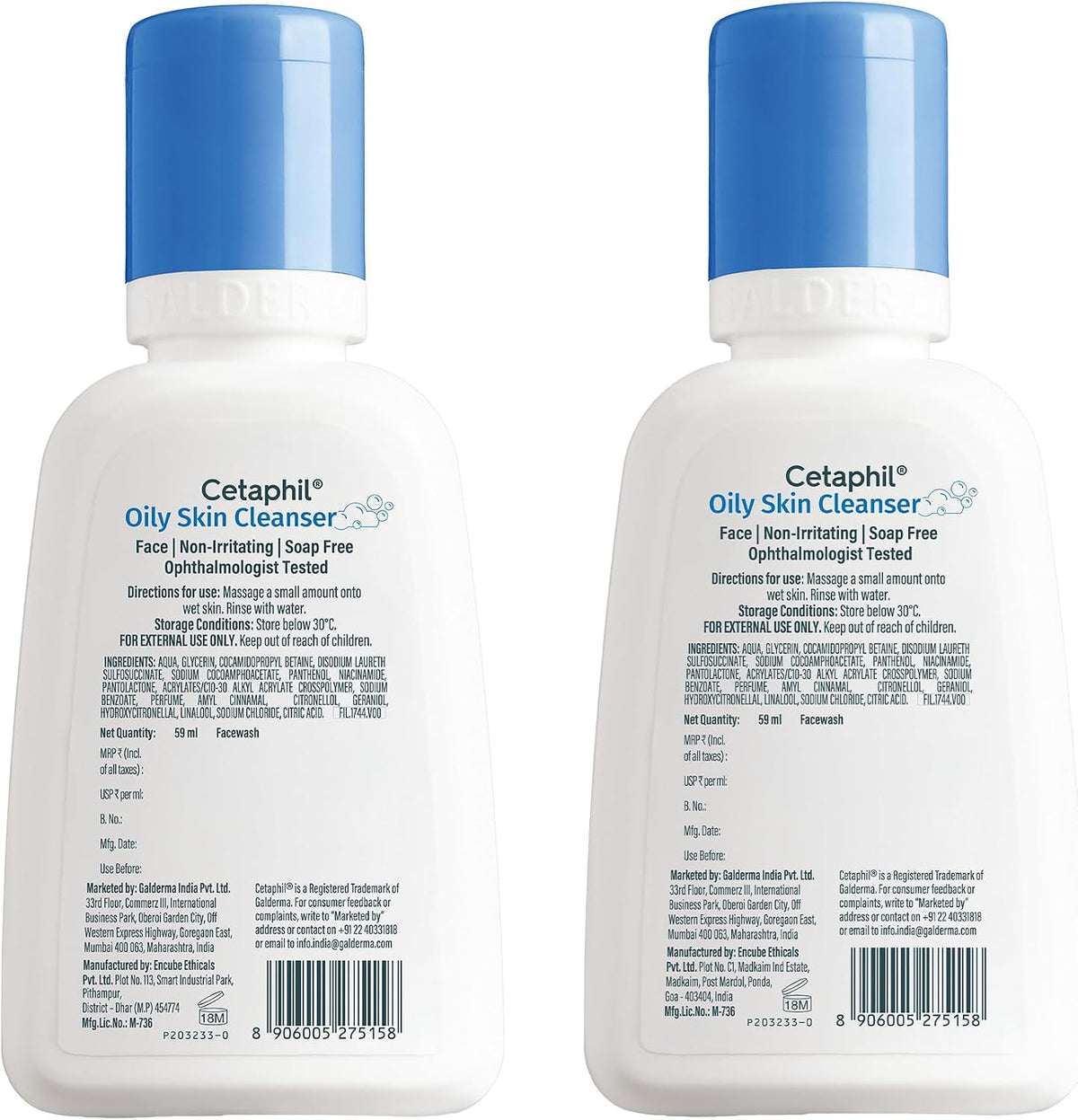 Cetaphil oily skin cleanser authenticity seal view