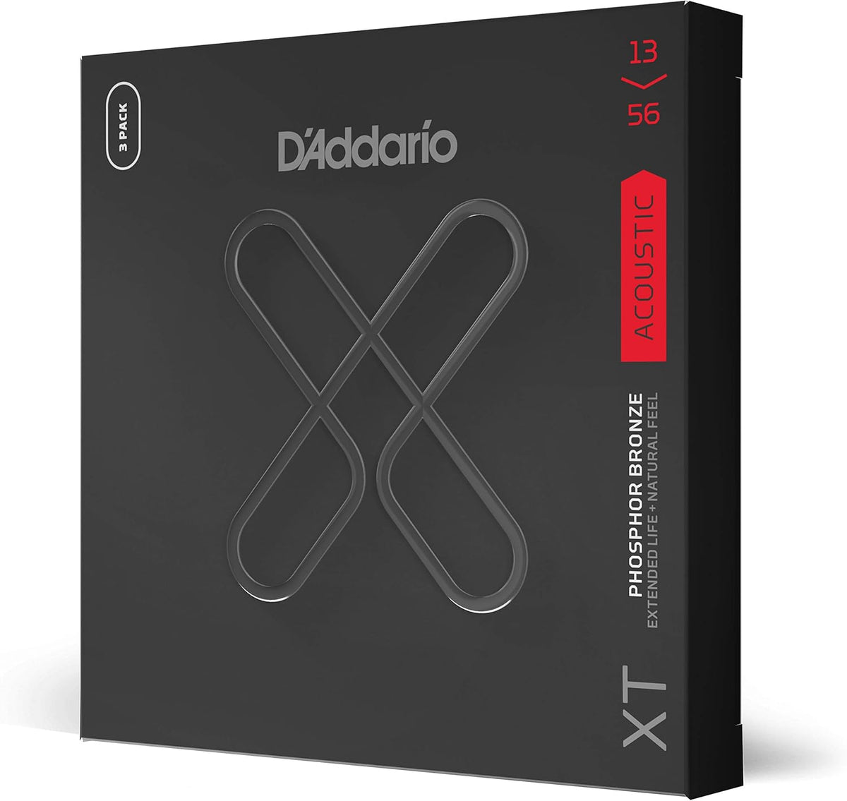 D'Addario XT Phosphor Bronze Acoustic Guitar Strings 12-56 | XT strings deliver extended life, natural tone, tuning stability and enhanced break resistance. - Image 11