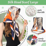 Wuziningle mulberry silk scarf lifestyle styling