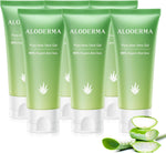 Aloderma Travel Size Aloe Vera Gel Made within 12 Hours of Harvest with 99% Pure Organic Aloe Vera for Body, Face, & Scalp - Hydrating & Soothing Gel for After Sun Care - 1.5oz Squeeze Tube - Image 9