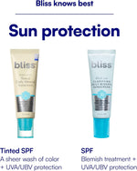 Bliss daily mineral sunscreen blendable tint application on skin