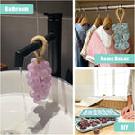 Packaged gift presentation of handmade grape soaps