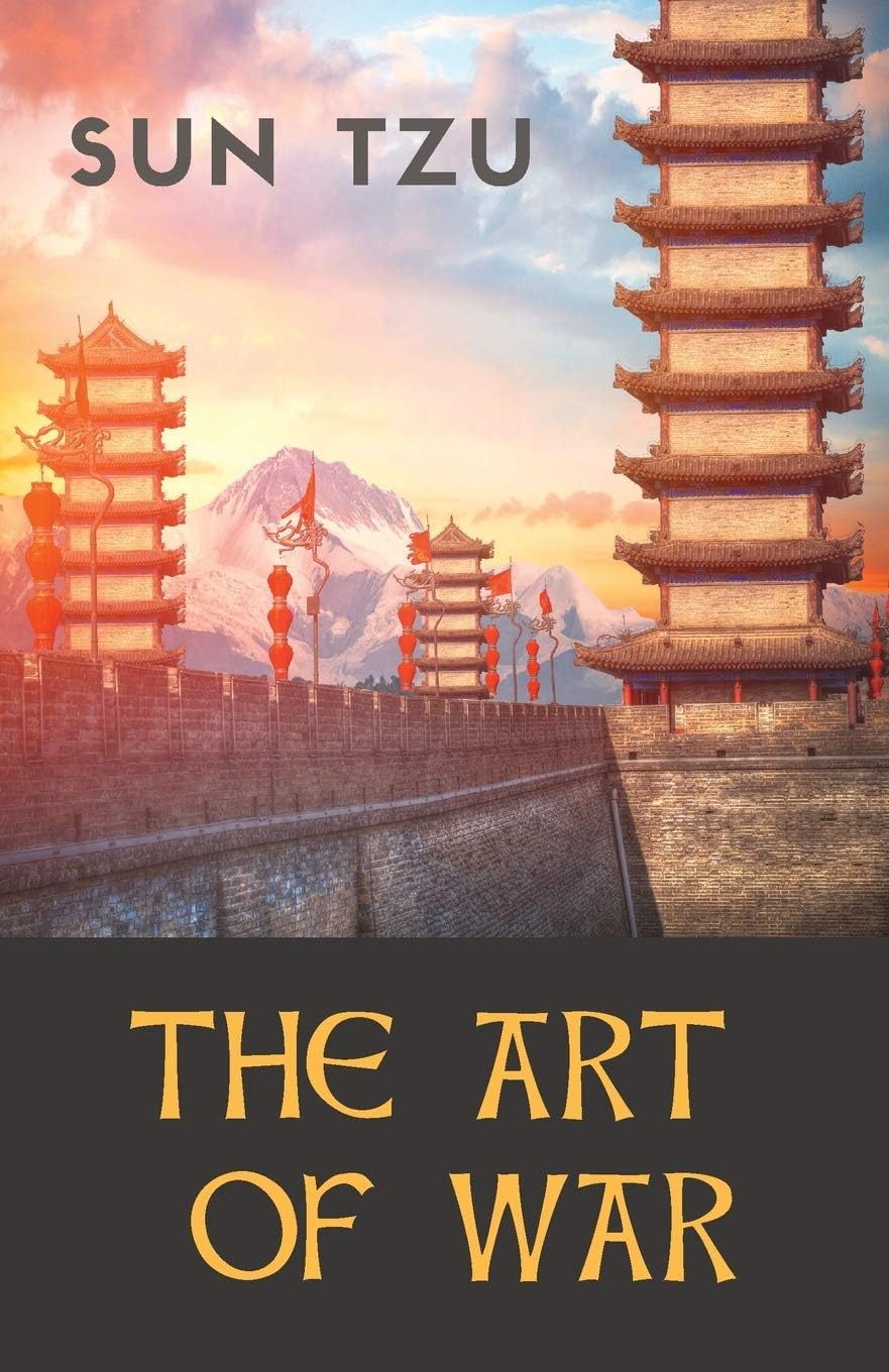 Sun Tzu The Art of War paperback front cover view