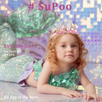 SuPoo princess tiara close up of number five