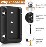 Steel DN Mate nylon railing bracket dimensions and size profile
