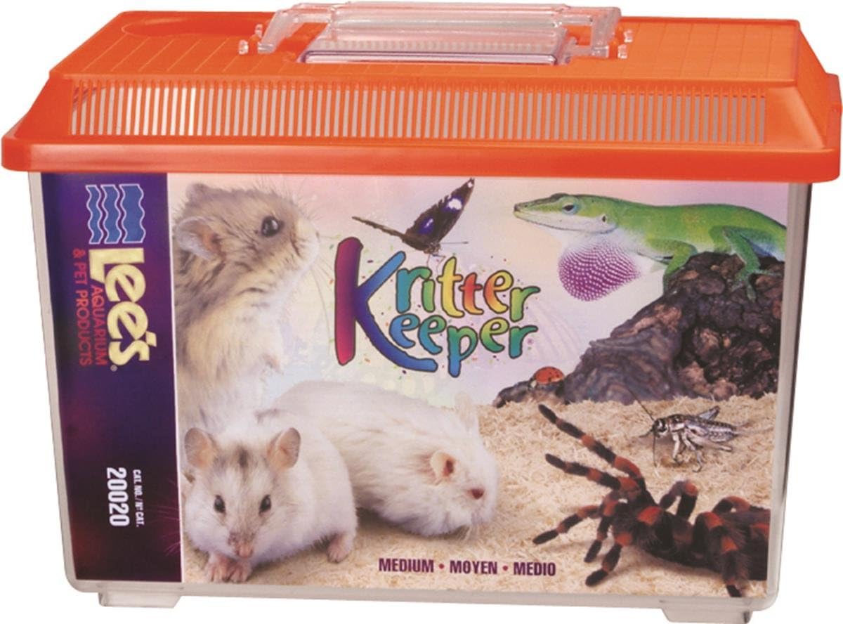 Lees Kritter Keeper medium rectangle front view pet habitat