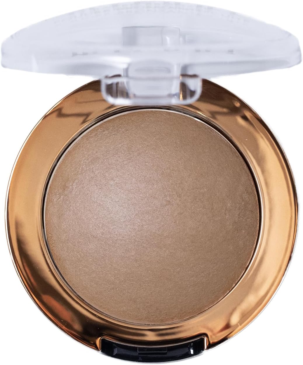 Milani sun kissed glowing bronzer powder texture closeup