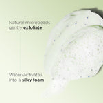 Clarins foaming face cleanser back label product details