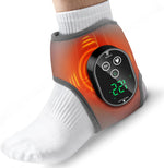 BETOLEAN Foot Renew Ankle Massager front view showing the premium grey wrap-around design for targeted pain relief.