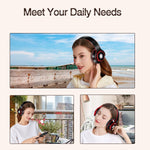Great Sage Bluetooth headphones rose earcup cushioning detail