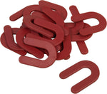 Brutus horseshoe shim tile spacers front view of the pail packaging