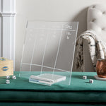 Russell+Hazel acrylic dry erase board packaging and components