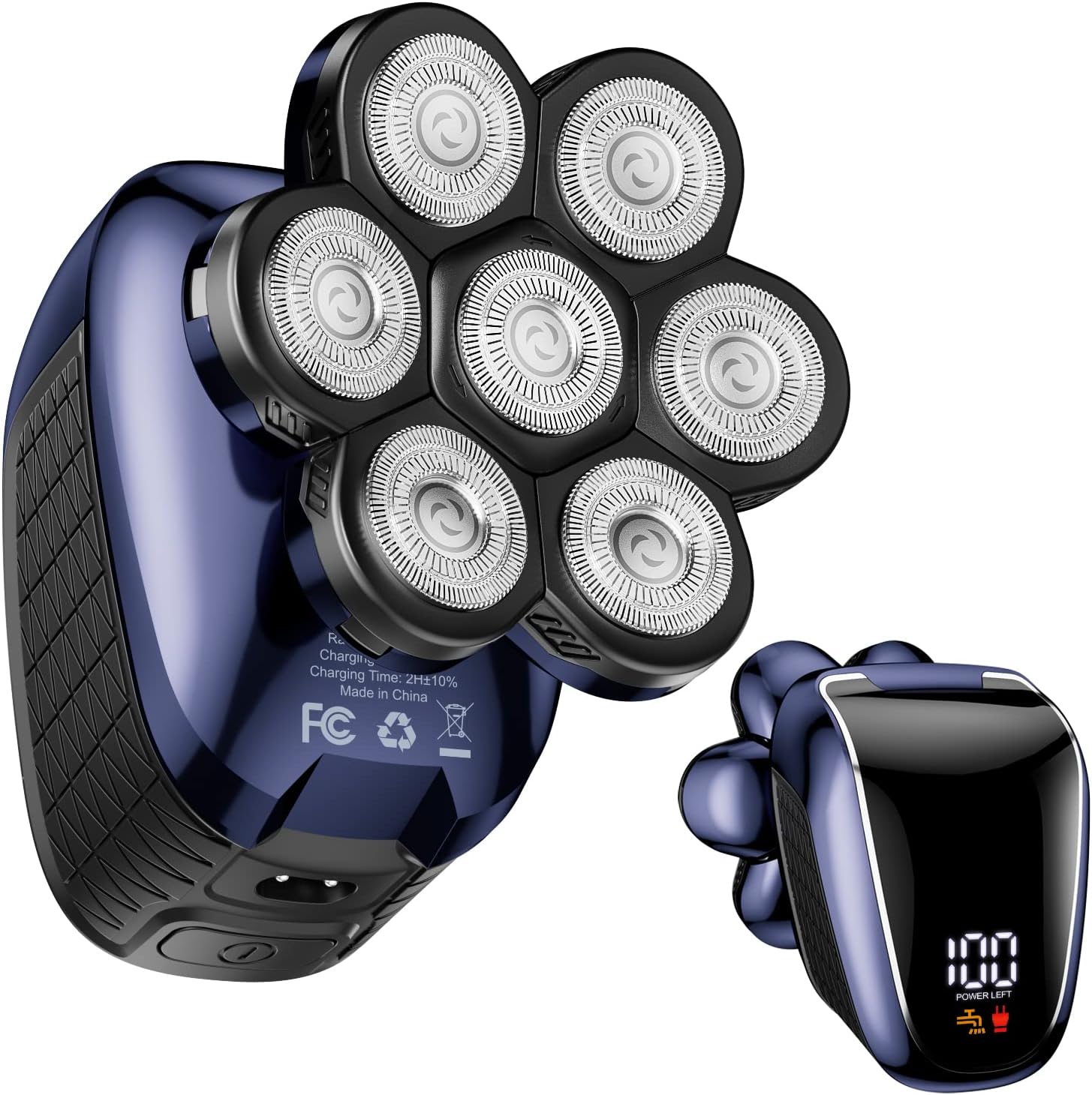 Wyklaus 7D electric head shaver front view
