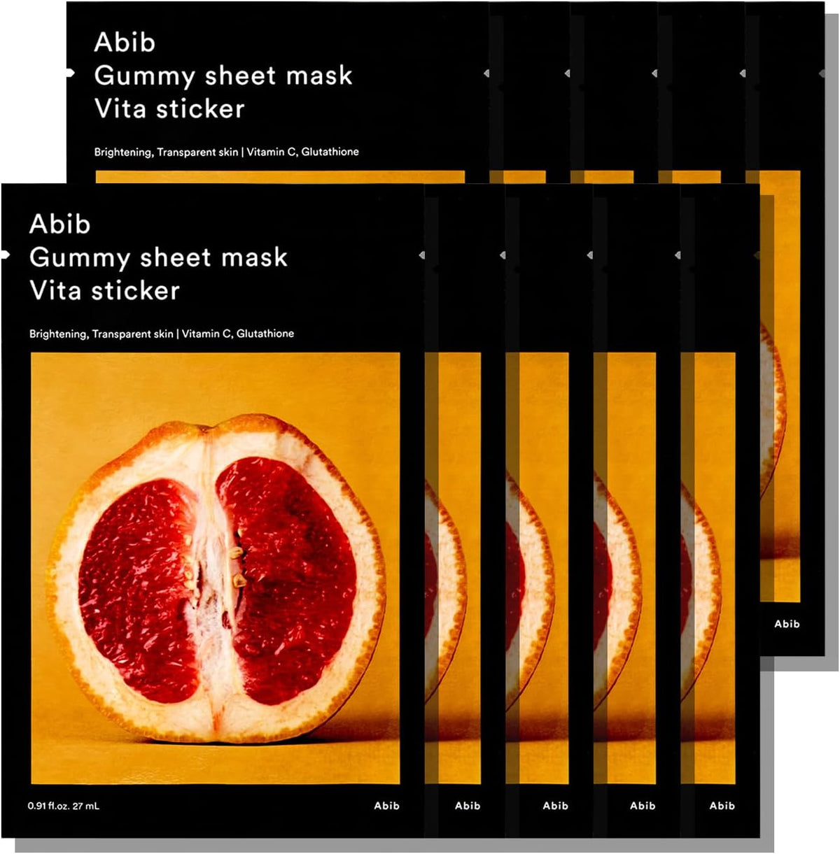 Abib Gummy Sheet Mask Heartleaf Sticker 10 Sheets (Soothing) I Korean Face Mask for Sensitive Skin, Soothing & Redness Relief, Daily Skincare Treatment, K-Beauty Sheet Mask - Image 12