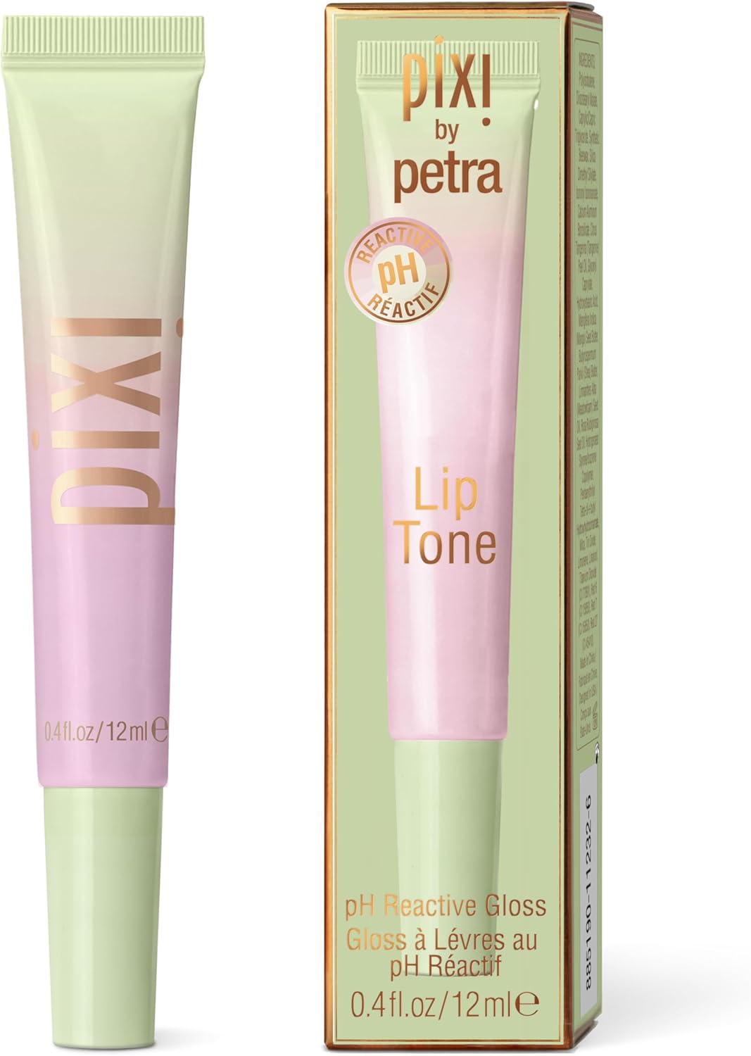 Pixi Beauty LipTone pH Reactive Lip Gloss in Prettiness | Color Changing Tinted Lip Balm with Rosehip Oil & Shea Butter | Non-Sticky Mirror-Shine Finish | 0.4 fl oz - Image 11