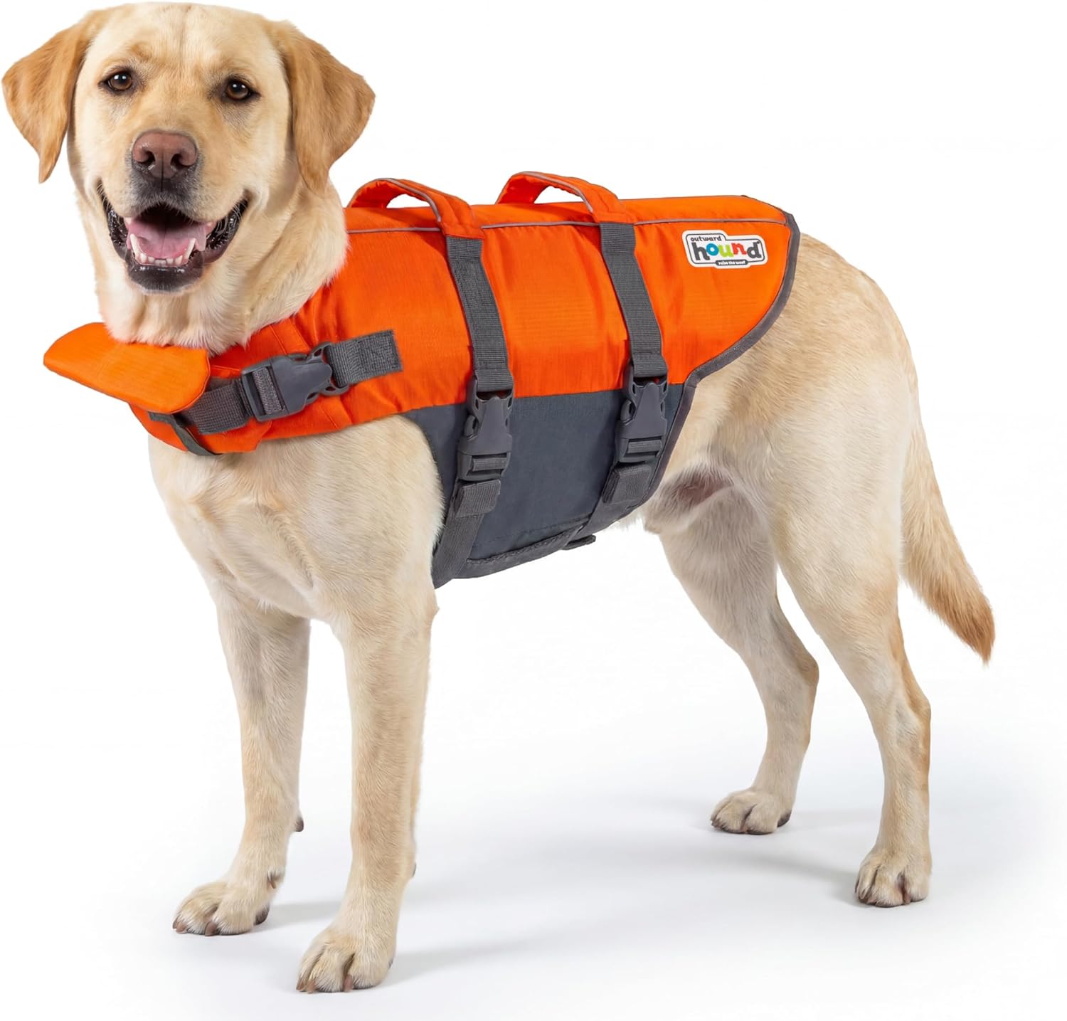 Outward Hound Granby Splash dog life jacket front view high buoyancy pet vest