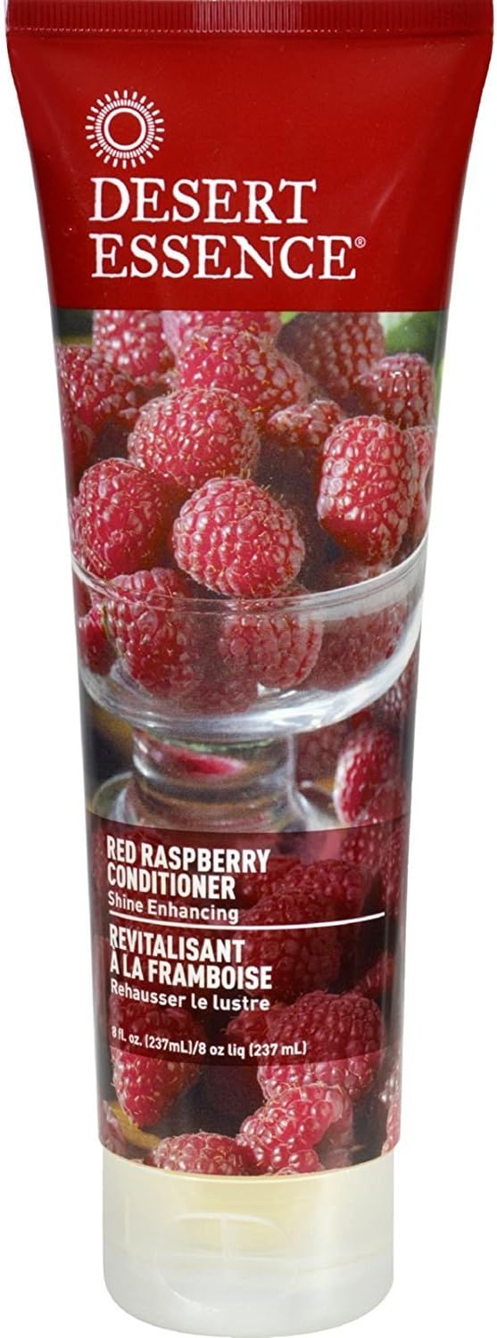 Desert Essence Red Raspberry Conditioner front view bottle