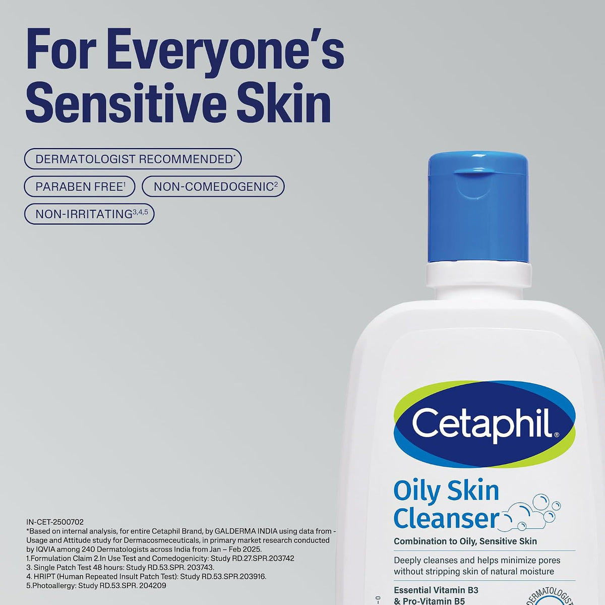 Cetaphil Oily Skin Cleanser texture and gel consistency