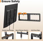 Xinlei TV bracket mounting hardware kit and components layout