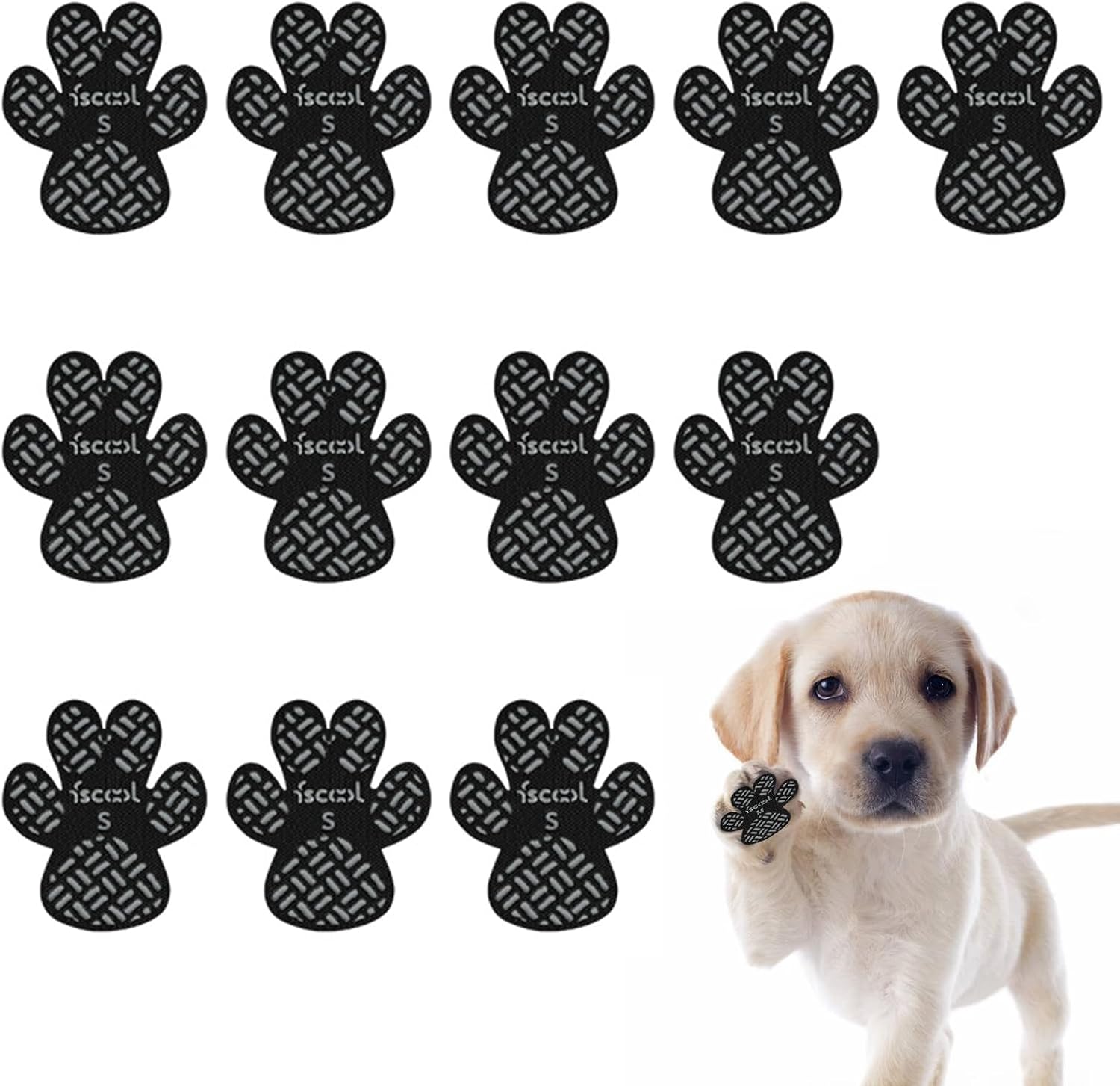 Shudyear 12pcs dog paw pads front view packaging